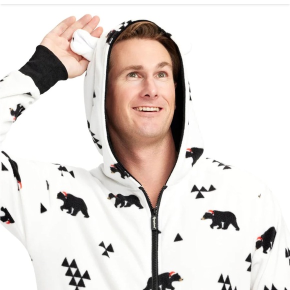 Tipsy Elves Christmas Unisex Large Beary Onesie - Picture 4 of 6
